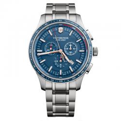 Reloj Victorinox Alliance Sport Crono acero armis azul. V241817
