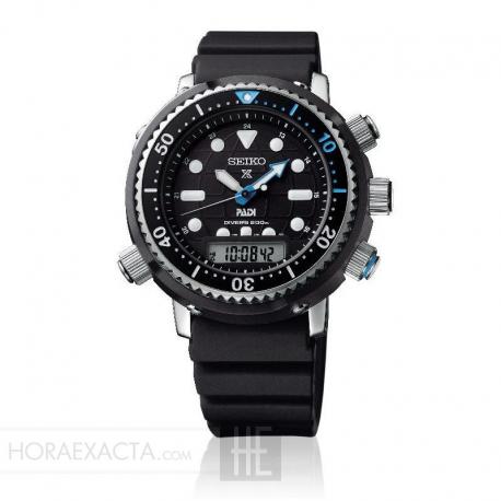 Reloj Seiko Prospex Solar "Arnie" ’ Hybrid Diver’s PADI 40 Aniversario. SNJ035P1